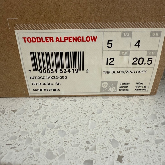 TNF toddler boots - Picture 4 of 4